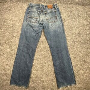 Lucky Brand Ashbury 181 Jeans Womens 30 Medium Wash Blue Straight Leg Cotton